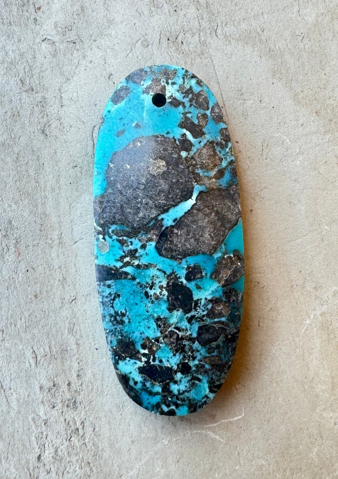 Kings Manassa Turquoise (Colorado) Focal Pendant Bead