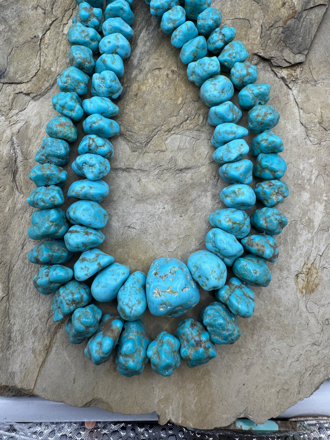 RARE AAA + Alacran Grand Turquoise (Mexico) Graduated Large