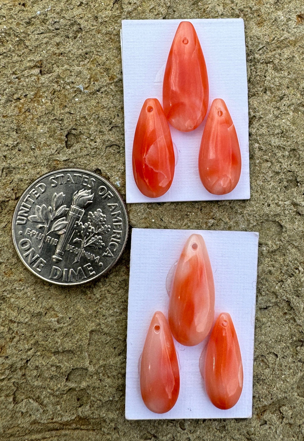 100% Natural High Quality Pink Coral (Taiwan) Pendant