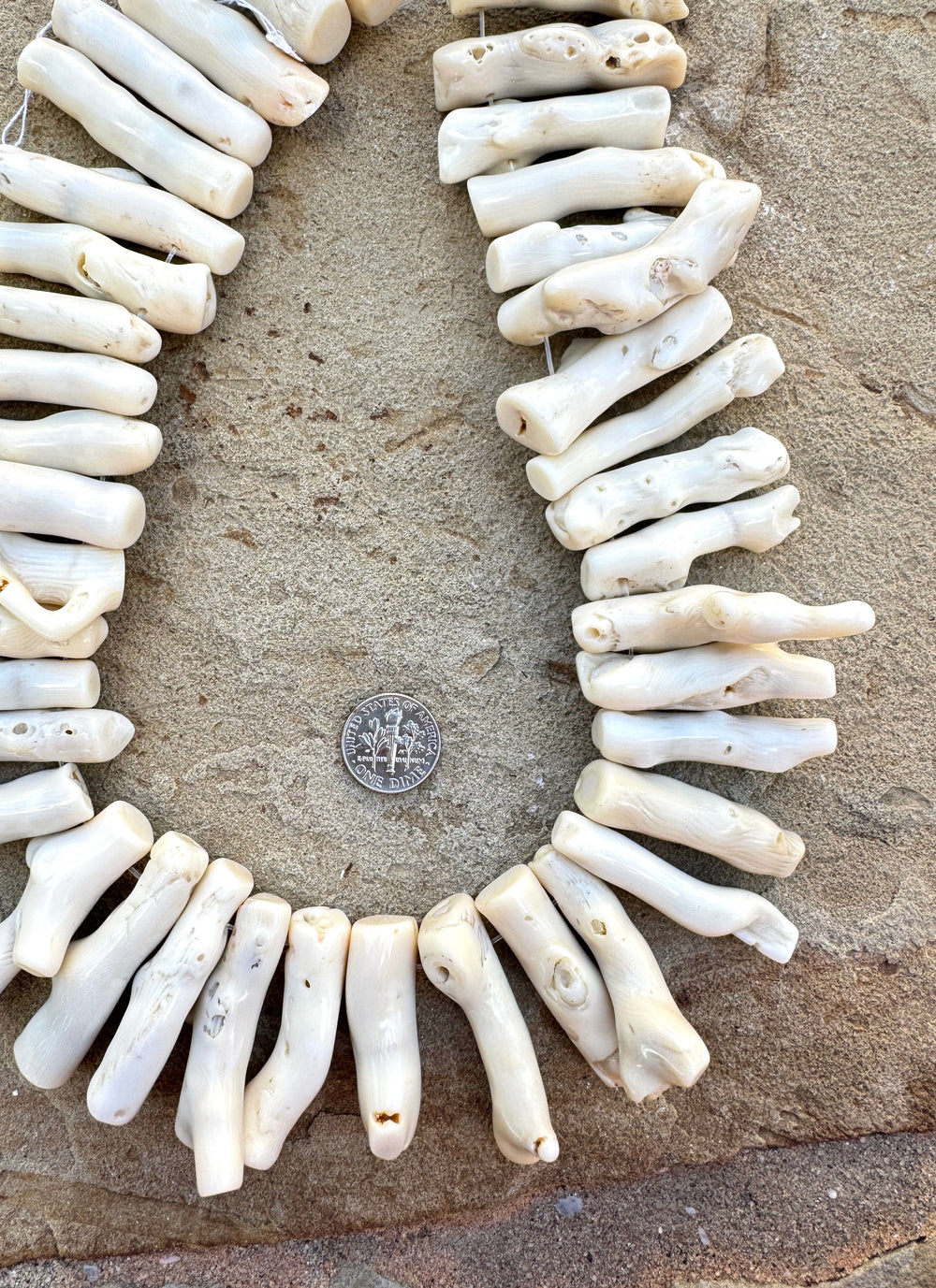 100% Natural VINTAGE White Branch Coral (Taiwan) BIG 16