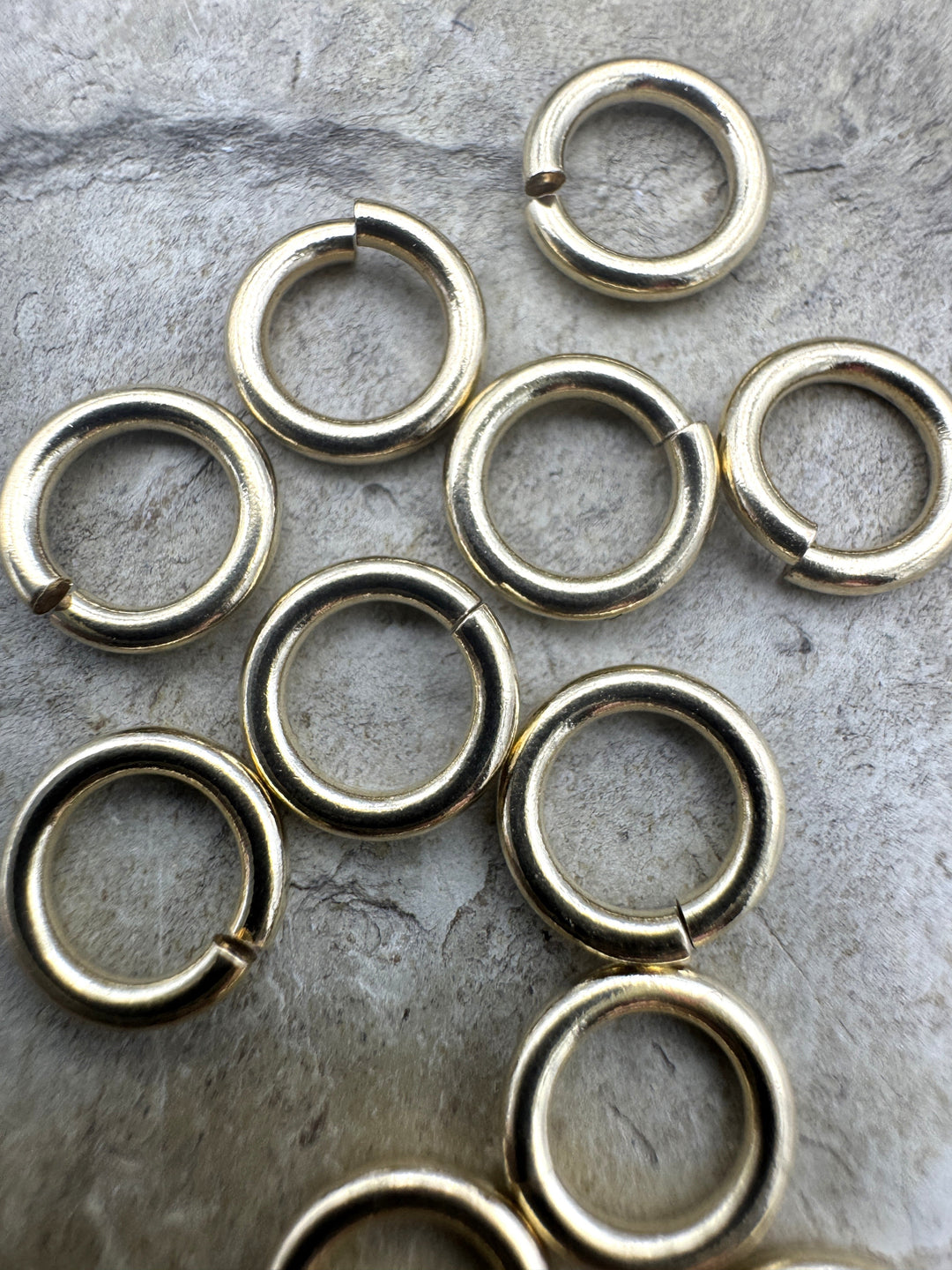 14/20 Gold Filled Heavy (18 Gauge) 8mm Jump Rings Package