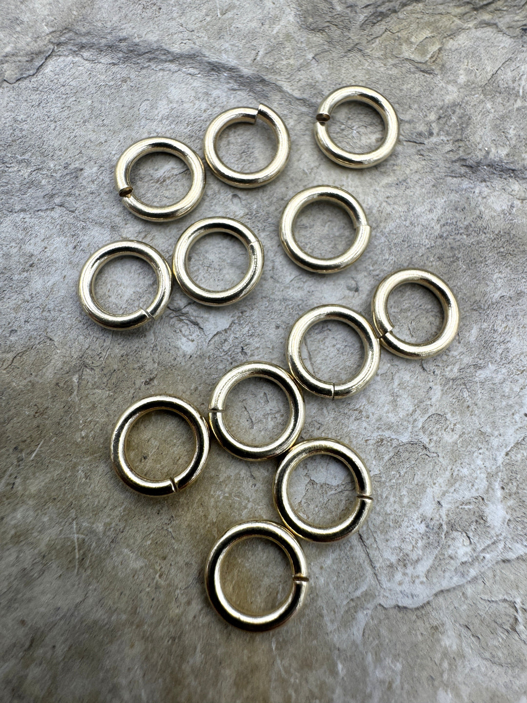 14/20 Gold Filled Heavy (18 Gauge) 8mm Jump Rings Package