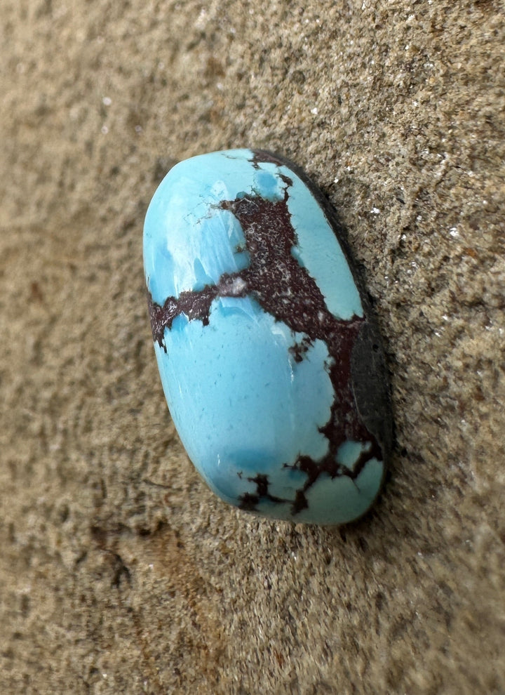 RARE Golden Hills Turquoise  (Kazakhstan) High Dome Cabochon 10x15x6mm