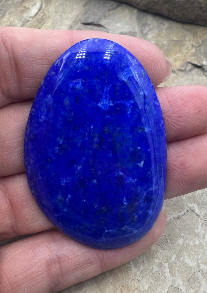 Lapis Lazuli HUGE Freeform Cabochon 38x57mm