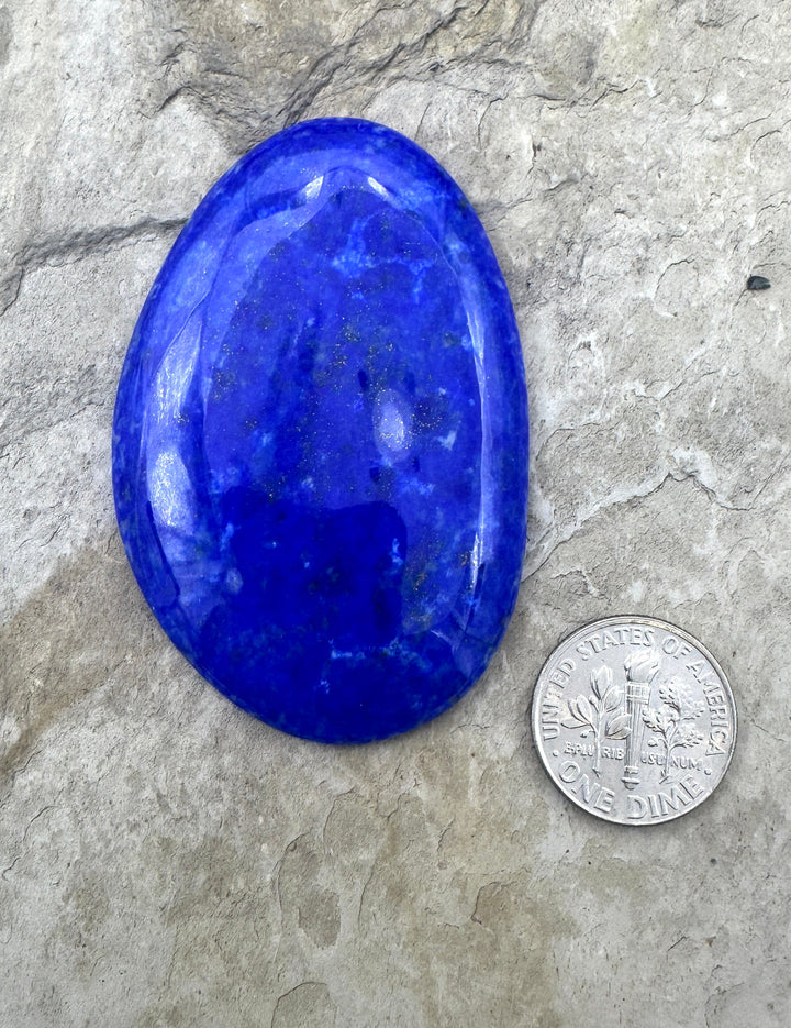 Lapis Lazuli HUGE Freeform Cabochon 38x57mm