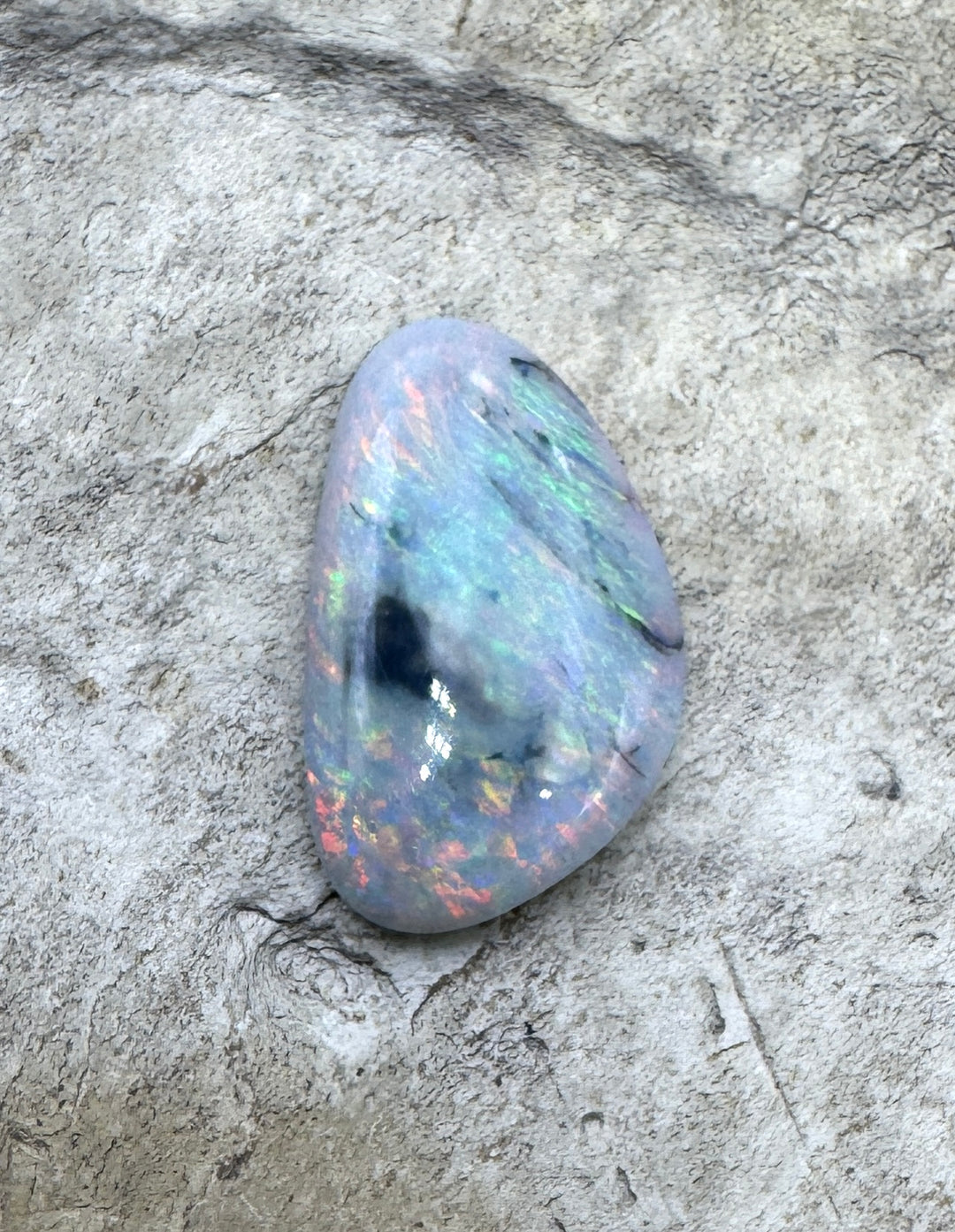 Opal (Australia) Freeform Cabochon 9x16mm