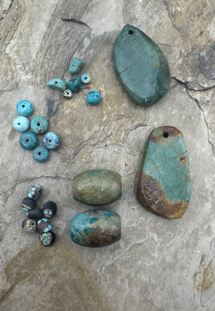 CLOSEOUT LOT of Hubei Turquoise Beads