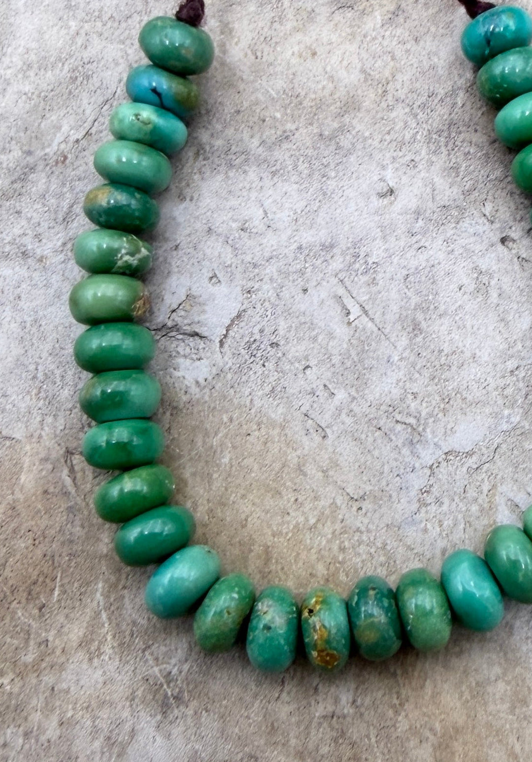 AAA+ Emerald Valley Turquoise (Nevada) 4mm Round Beads 3