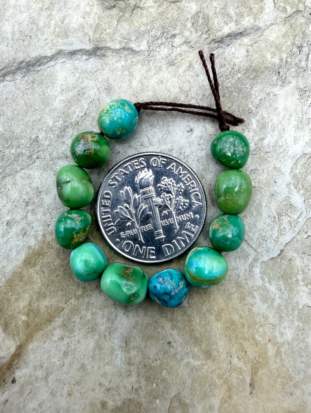 AAA+ Emerald Valley Turquoise (Nevada) 5mm Smooth Rounded