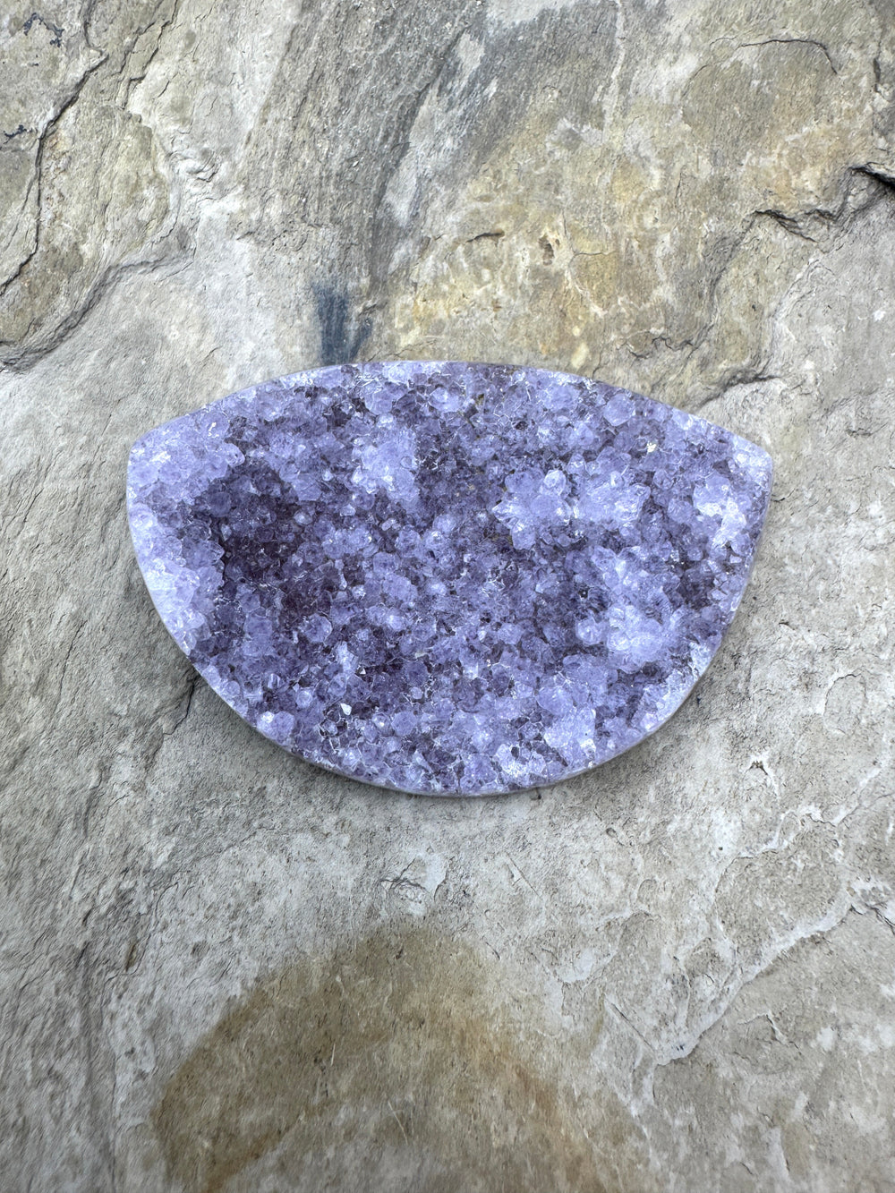 AAA + Natural Amethyst Druzy Extra Large Designer Cabochon