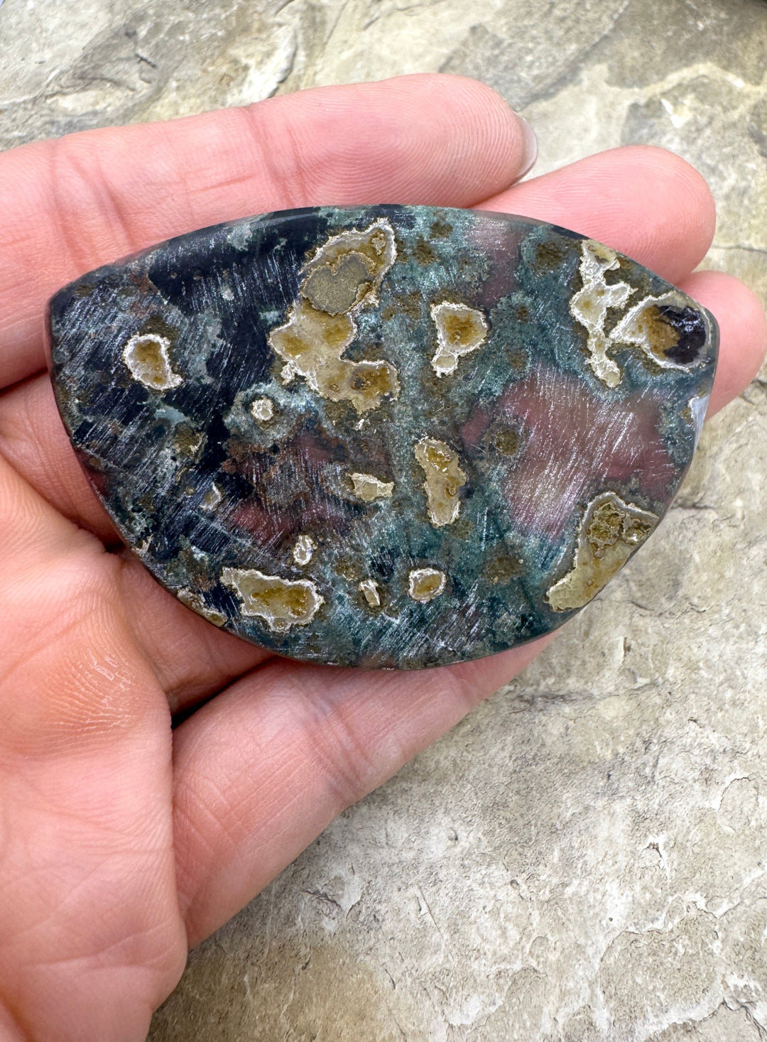 AAA + Natural Amethyst Druzy Extra Large Designer Cabochon