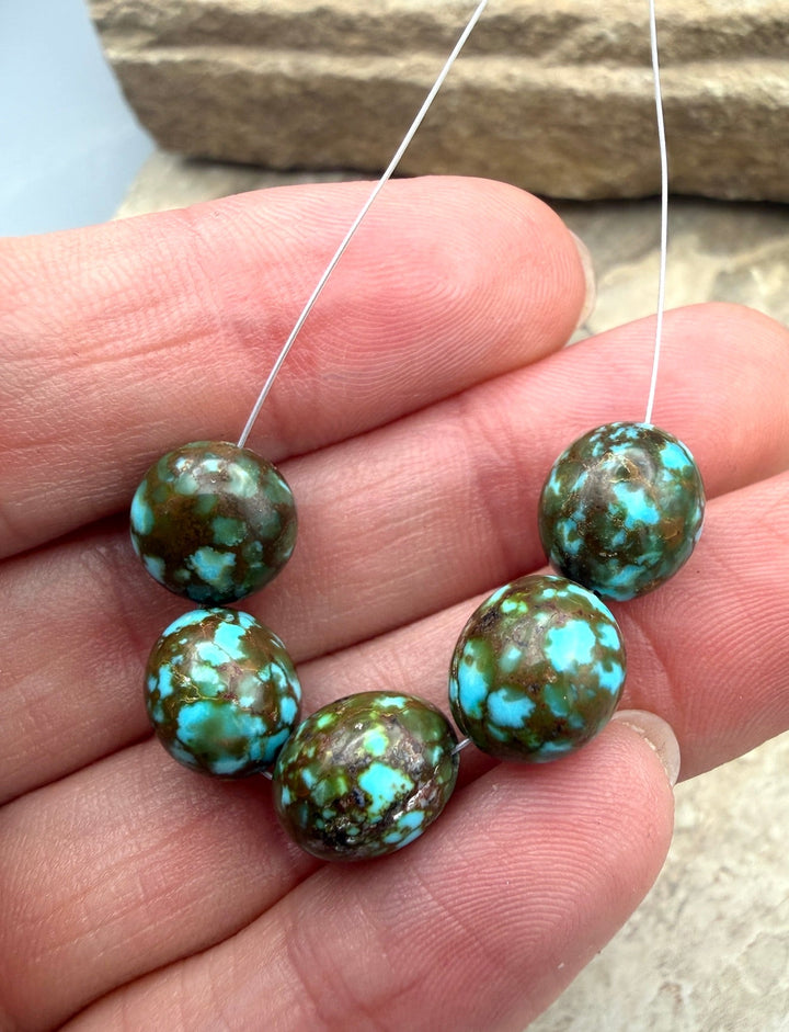 AAA+ Polychrome Spiderweb Kingman Turquoise (Arizona)