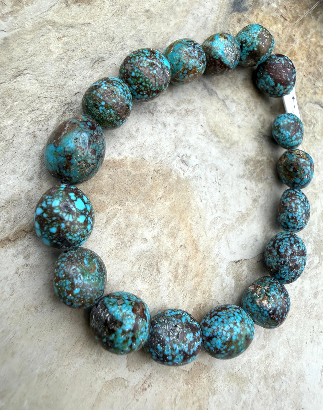 AAA+ Polychrome Spiderweb Kingman Turquoise (Arizona)