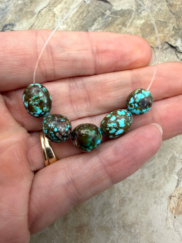 AAA+ Polychrome Spiderweb Kingman Turquoise (Arizona)