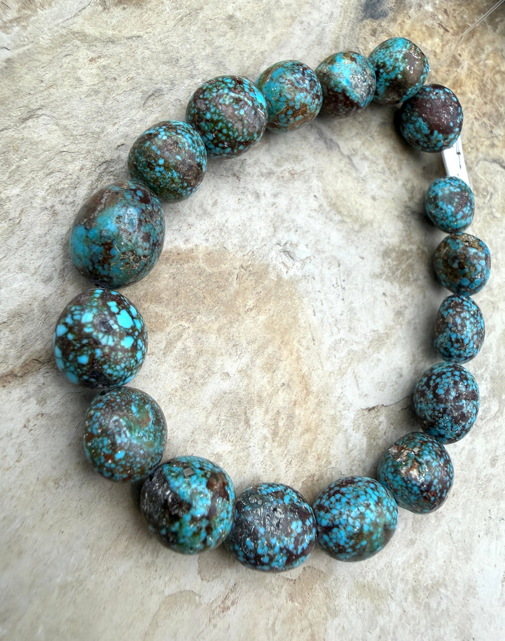 AAA+ Polychrome Spiderweb Kingman Turquoise (Arizona)