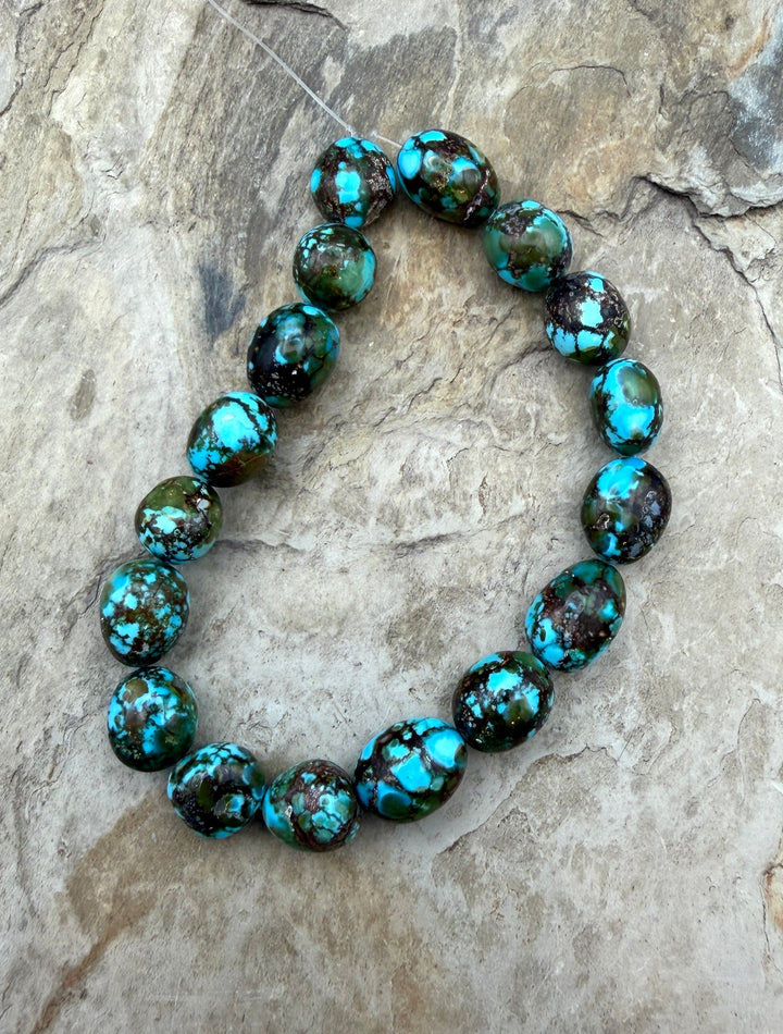 AAA+ Polychrome Spiderweb Kingman Turquoise (Arizona)