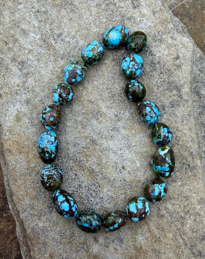 AAA+ Polychrome Spiderweb Kingman Turquoise (Arizona)