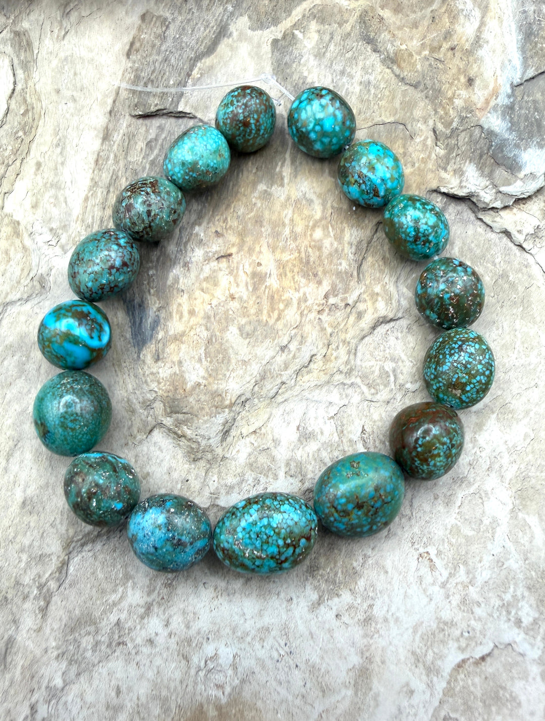 AAA+ Polychrome Spiderweb Kingman Turquoise (Arizona)