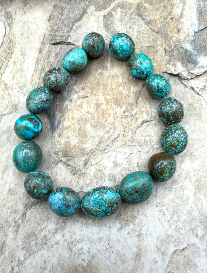 AAA+ Polychrome Spiderweb Kingman Turquoise (Arizona)