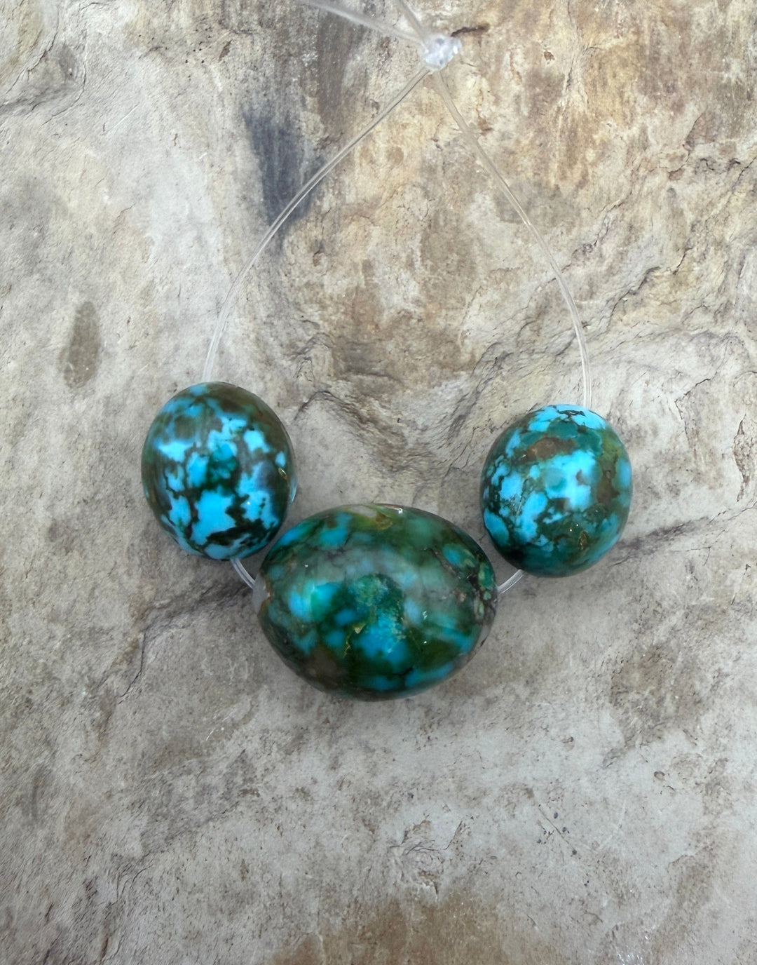 AAA+ Polychrome Spiderweb Kingman Turquoise (Arizona)