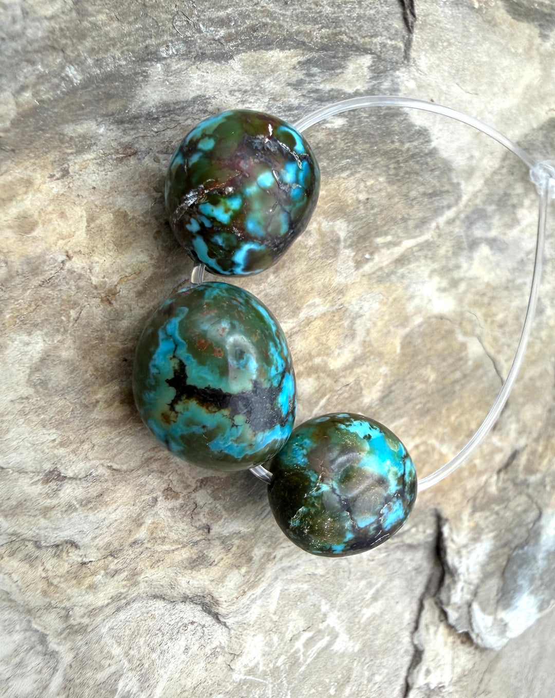 AAA+ Polychrome Spiderweb Kingman Turquoise (Arizona)