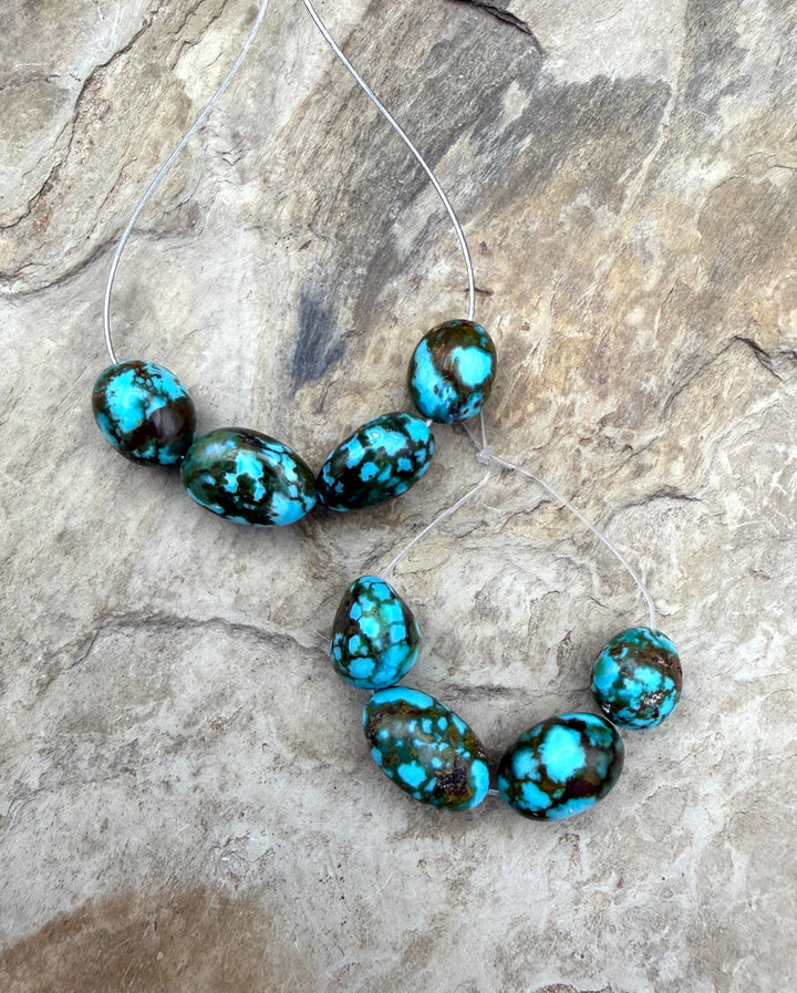 AAA+ Polychrome Spiderweb Kingman Turquoise (Arizona)