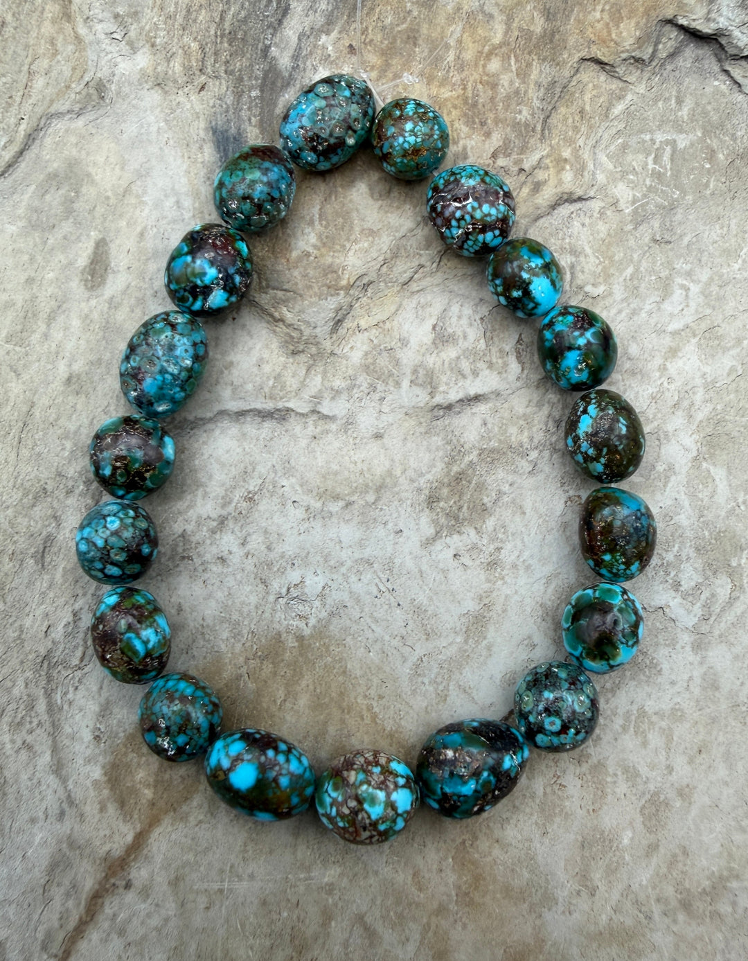 AAA+ Polychrome Spiderweb Kingman Turquoise (Arizona)