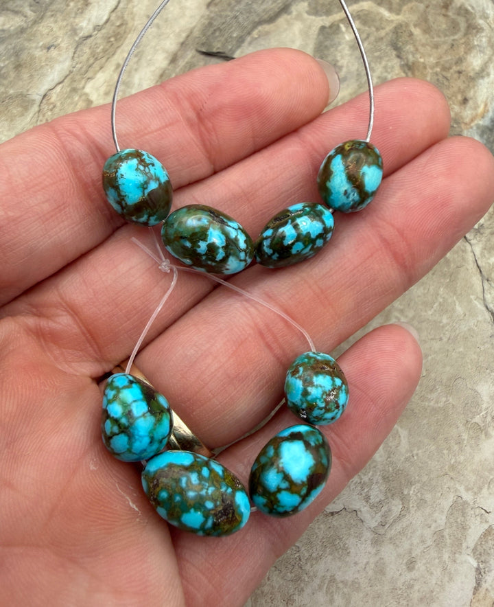 AAA+ Polychrome Spiderweb Kingman Turquoise (Arizona)