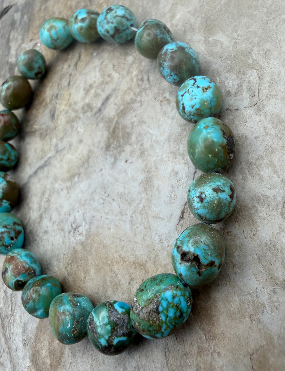 AAA+ Polychrome Spiderweb Kingman Turquoise (Arizona)