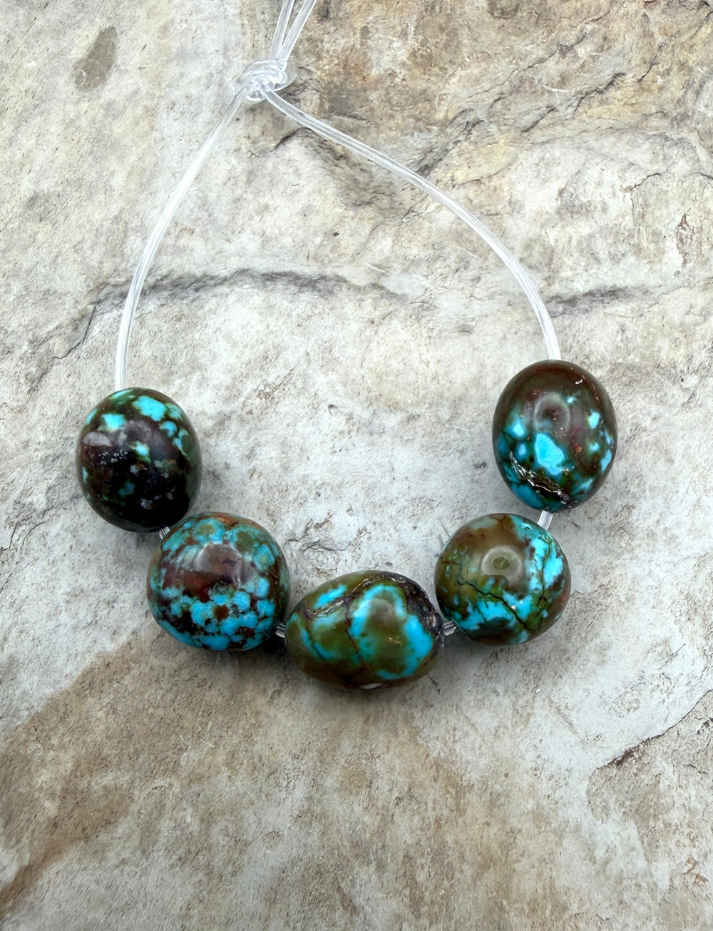 AAA+ Polychrome Spiderweb Kingman Turquoise (Arizona)