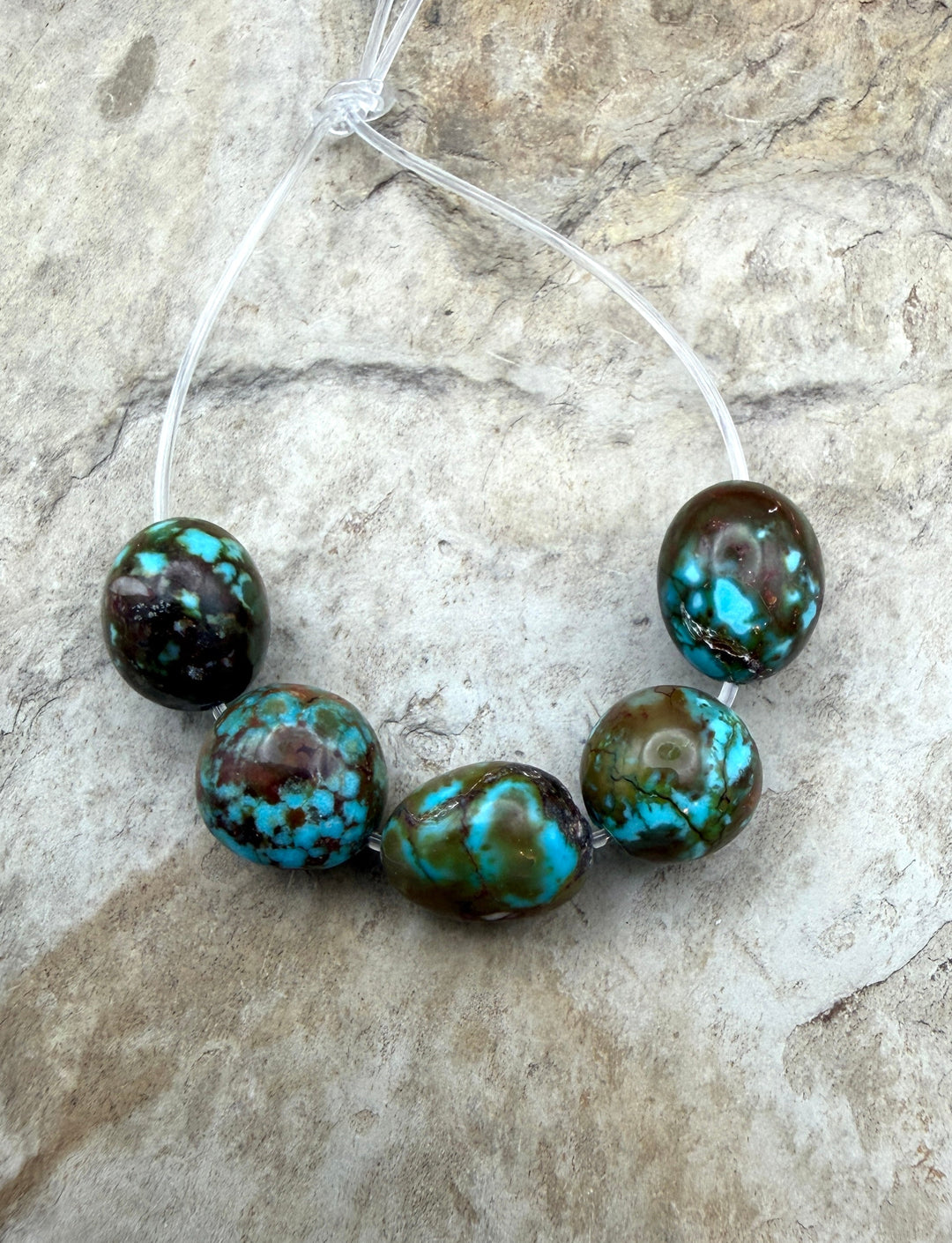 AAA+ Polychrome Spiderweb Kingman Turquoise (Arizona)
