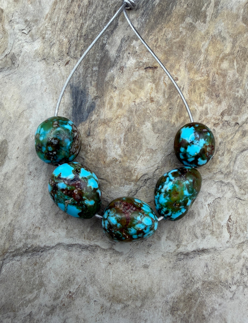 AAA+ Polychrome Spiderweb Kingman Turquoise (Arizona)