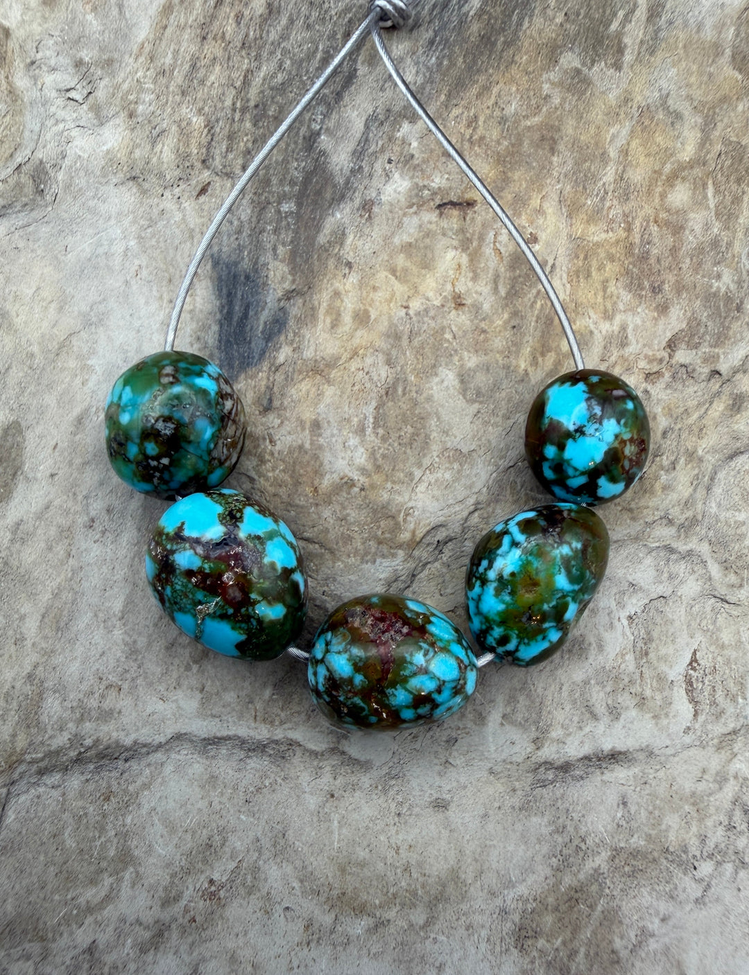 AAA+ Polychrome Spiderweb Kingman Turquoise (Arizona)