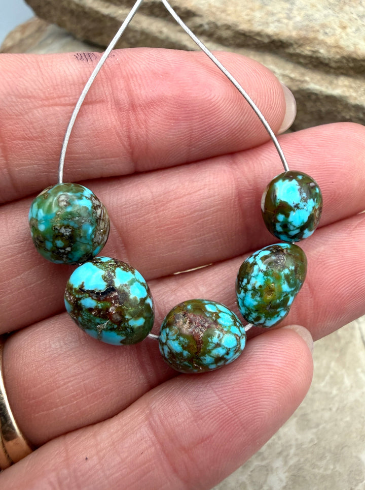 AAA+ Polychrome Spiderweb Kingman Turquoise (Arizona)