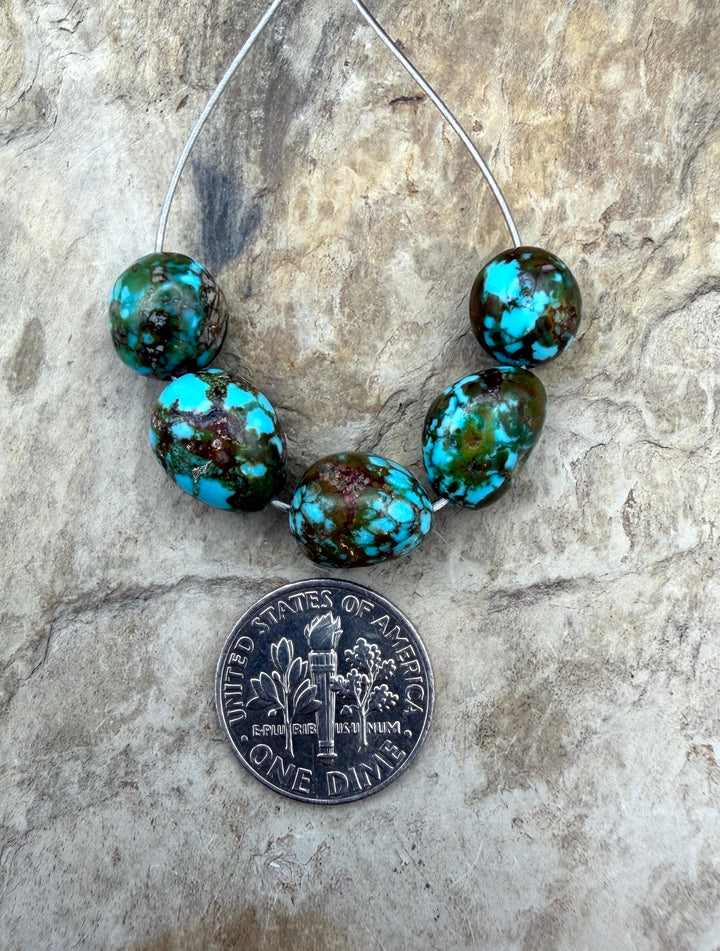 AAA+ Polychrome Spiderweb Kingman Turquoise (Arizona)