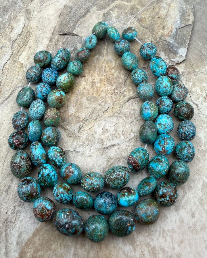 AAA+ Polychrome Spiderweb Kingman Turquoise (Arizona)
