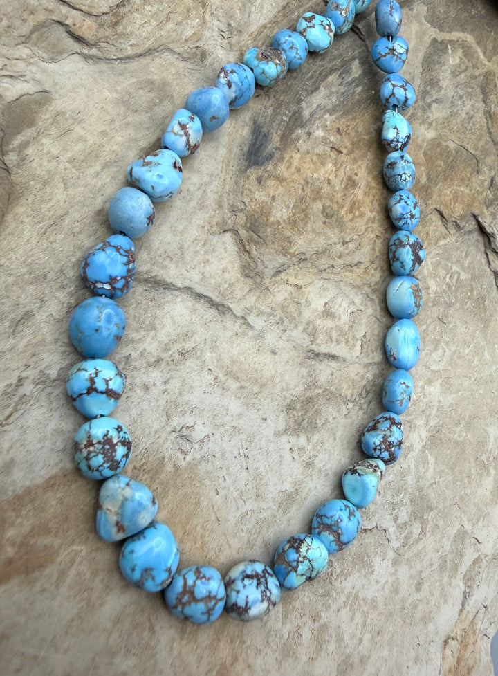 AAA+ RARE Golden Hills Turquoise (Kazakhstan) Large Rounded