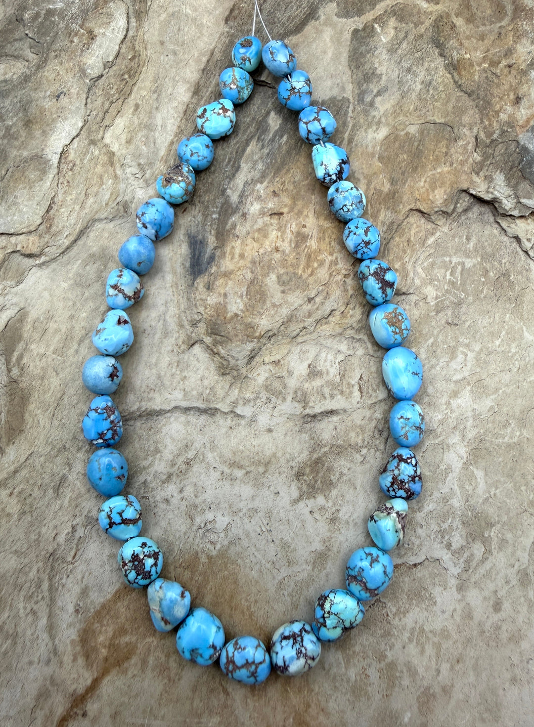 AAA+ RARE Golden Hills Turquoise (Kazakhstan) Large Rounded