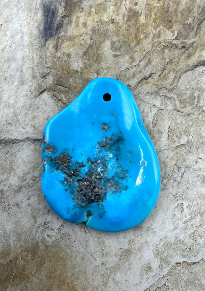 AAA+ Sleeping Beauty Turquoise (AZ) Focal Pendant Beads