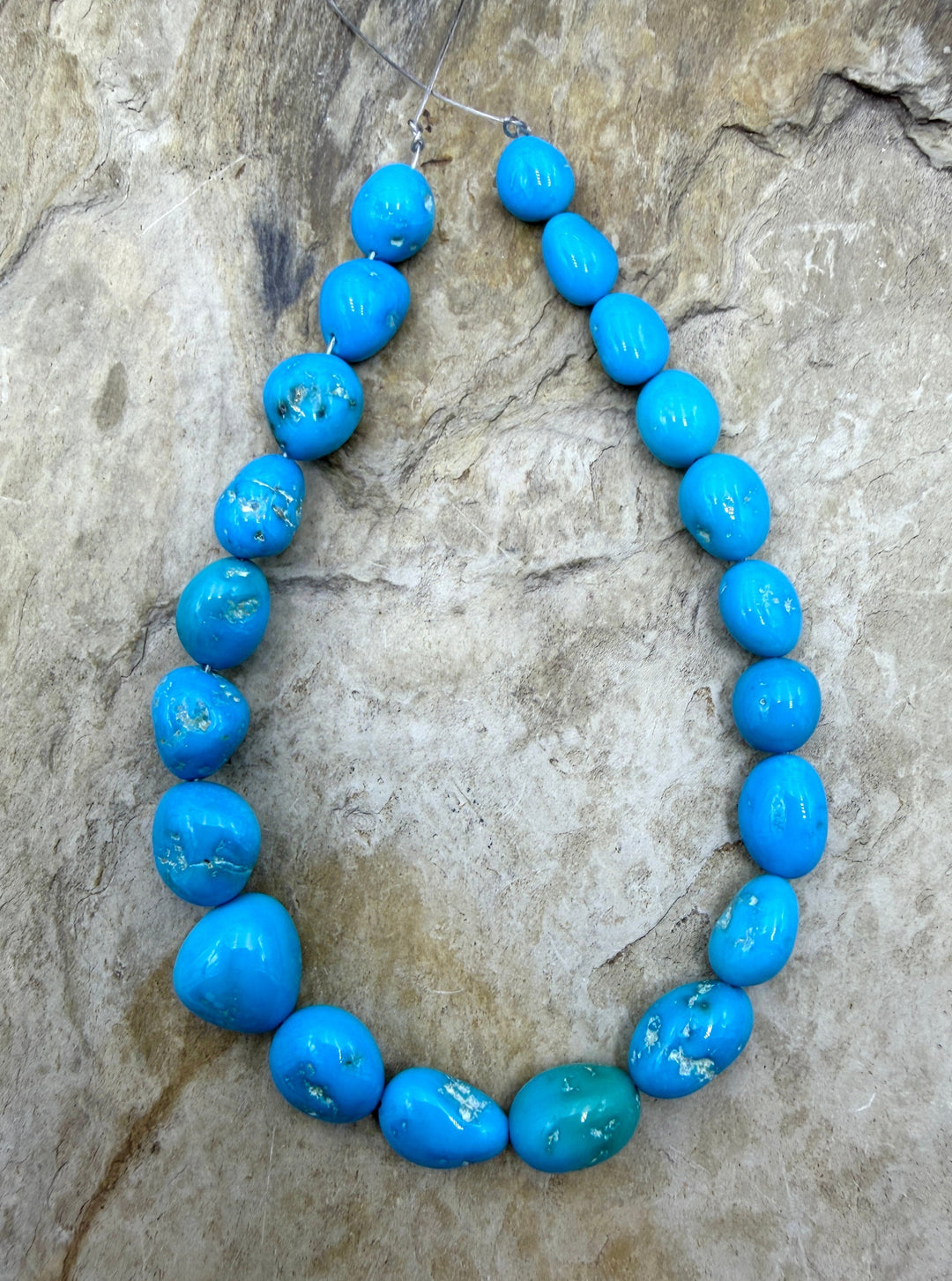 AAA+ Sleeping Beauty Turquoise (AZ) Graduated Smooth