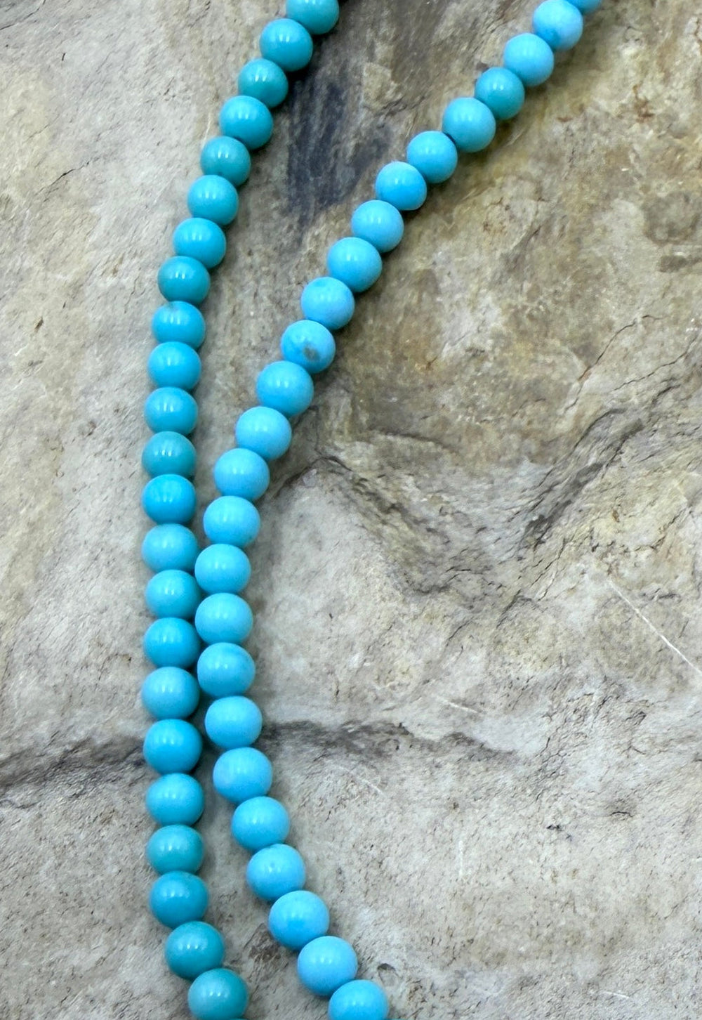 AAA+ Sleeping Beauty Turquoise (AZ) Micro 2.5mm Round Beads