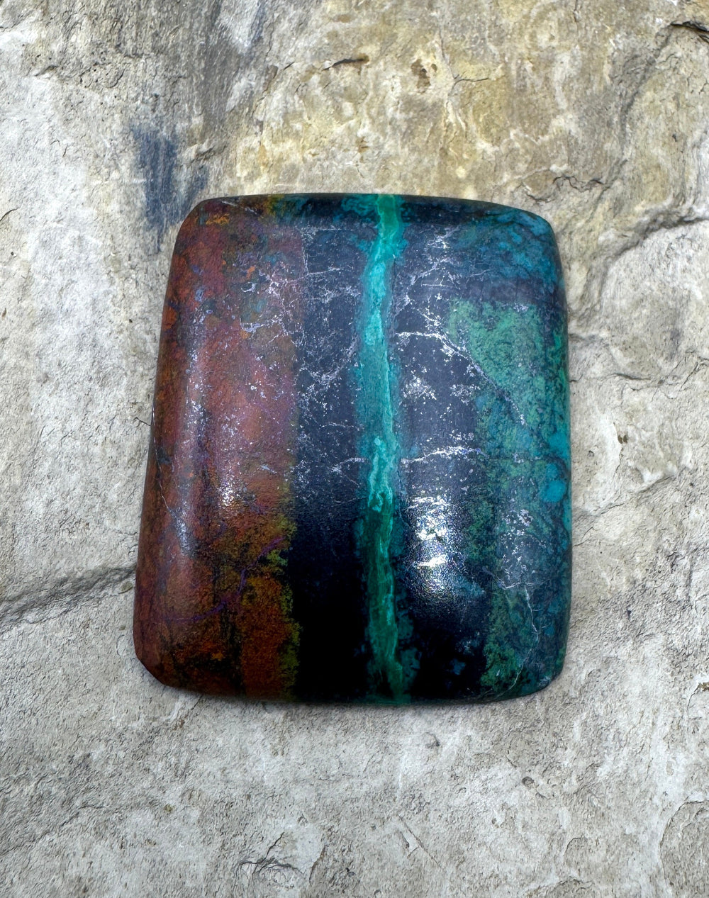 AAA+ Sonora Sunrise (Mexico) Cabochon 33x39mm - Sonora