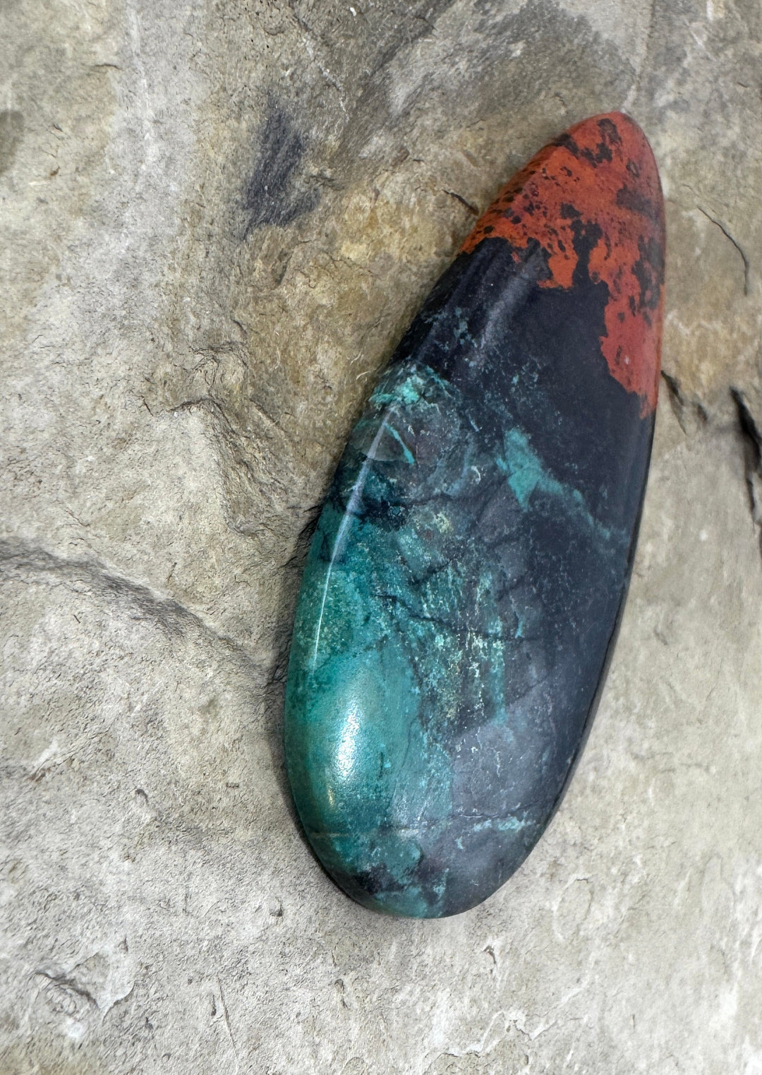 AAA + Sonora Sunrise (Mexico) HUGE Cabochon 31x72mm