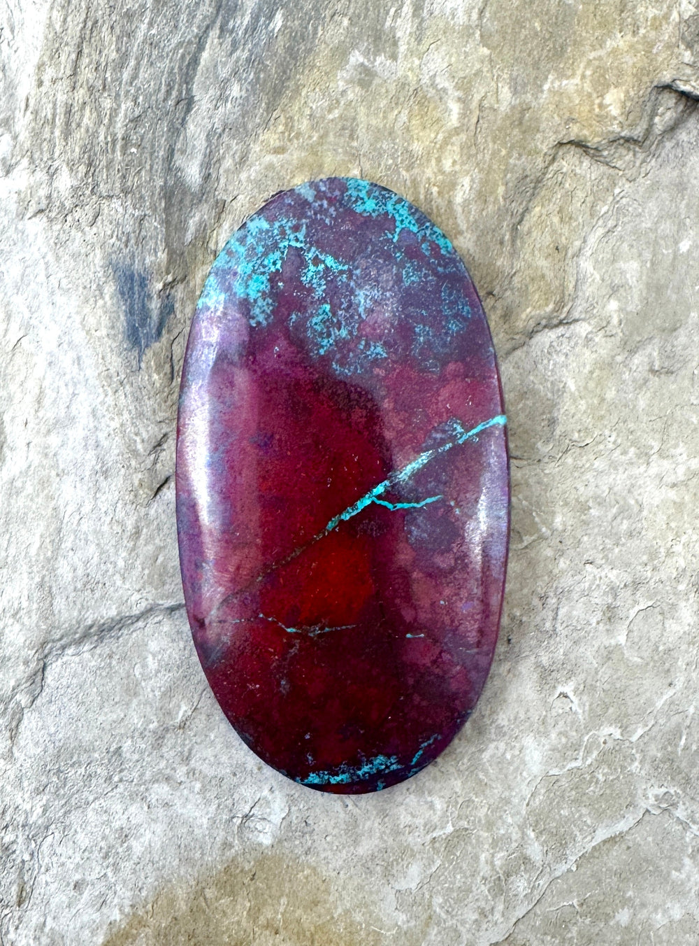 AAA + Sonora Sunrise (Mexico) HUGE Cabochon 34x61mm