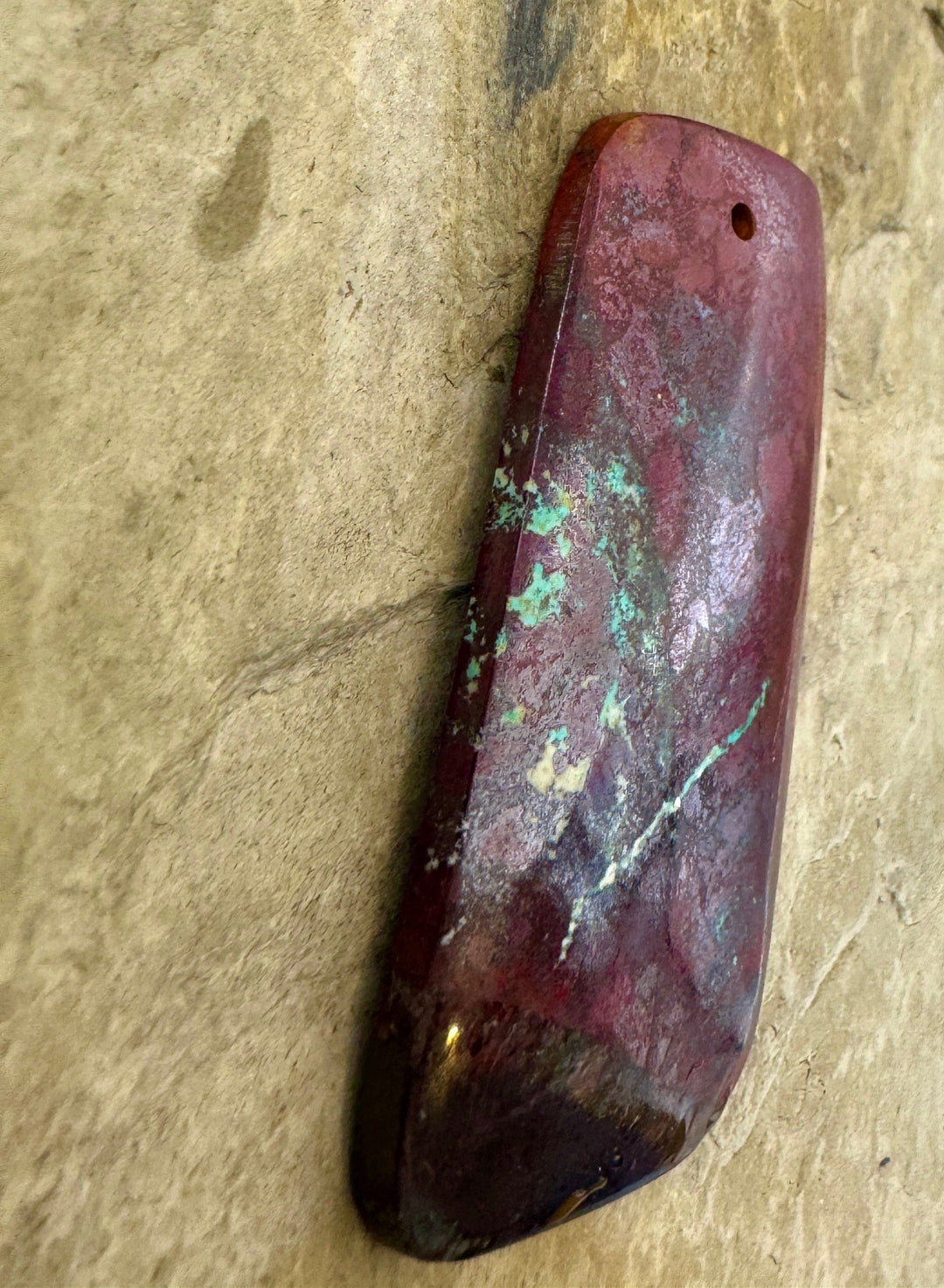AAA + Sonora Sunrise (Mexico) HUGE Focal Pendant 30x60mm