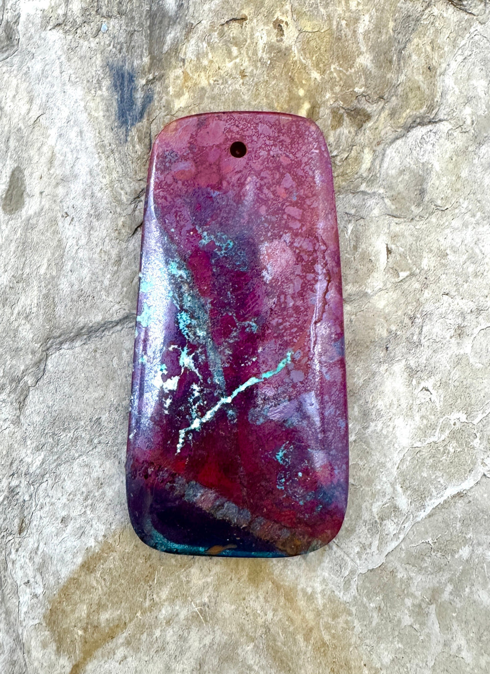 AAA + Sonora Sunrise (Mexico) HUGE Focal Pendant 30x60mm