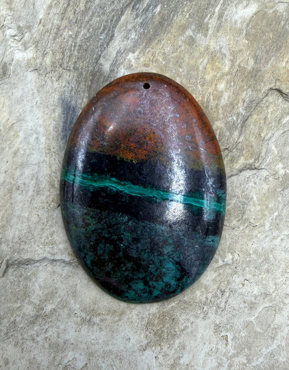AAA+ Sonora Sunrise (Mexico) HUGE Focal Pendant 36x50mm