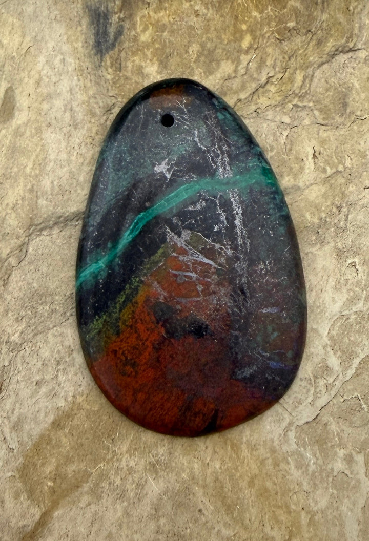AAA+ Sonora Sunrise (Mexico) HUGE Focal Pendant 37x58mm