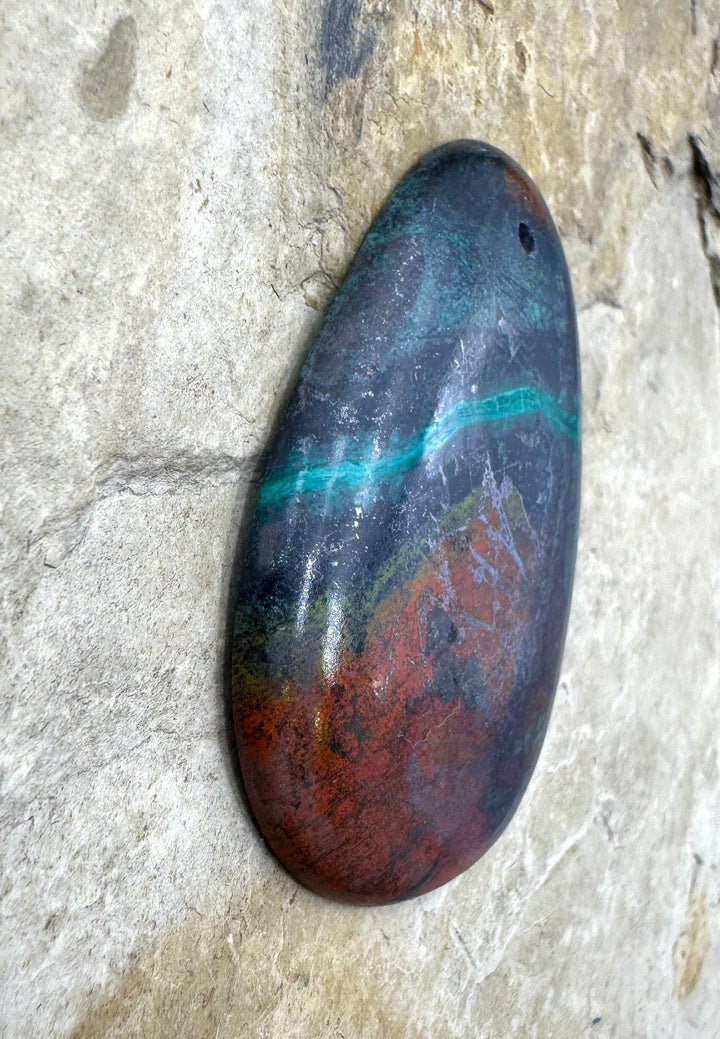 AAA + Sonora Sunrise (Mexico) HUGE Focal Pendant 37x58mm