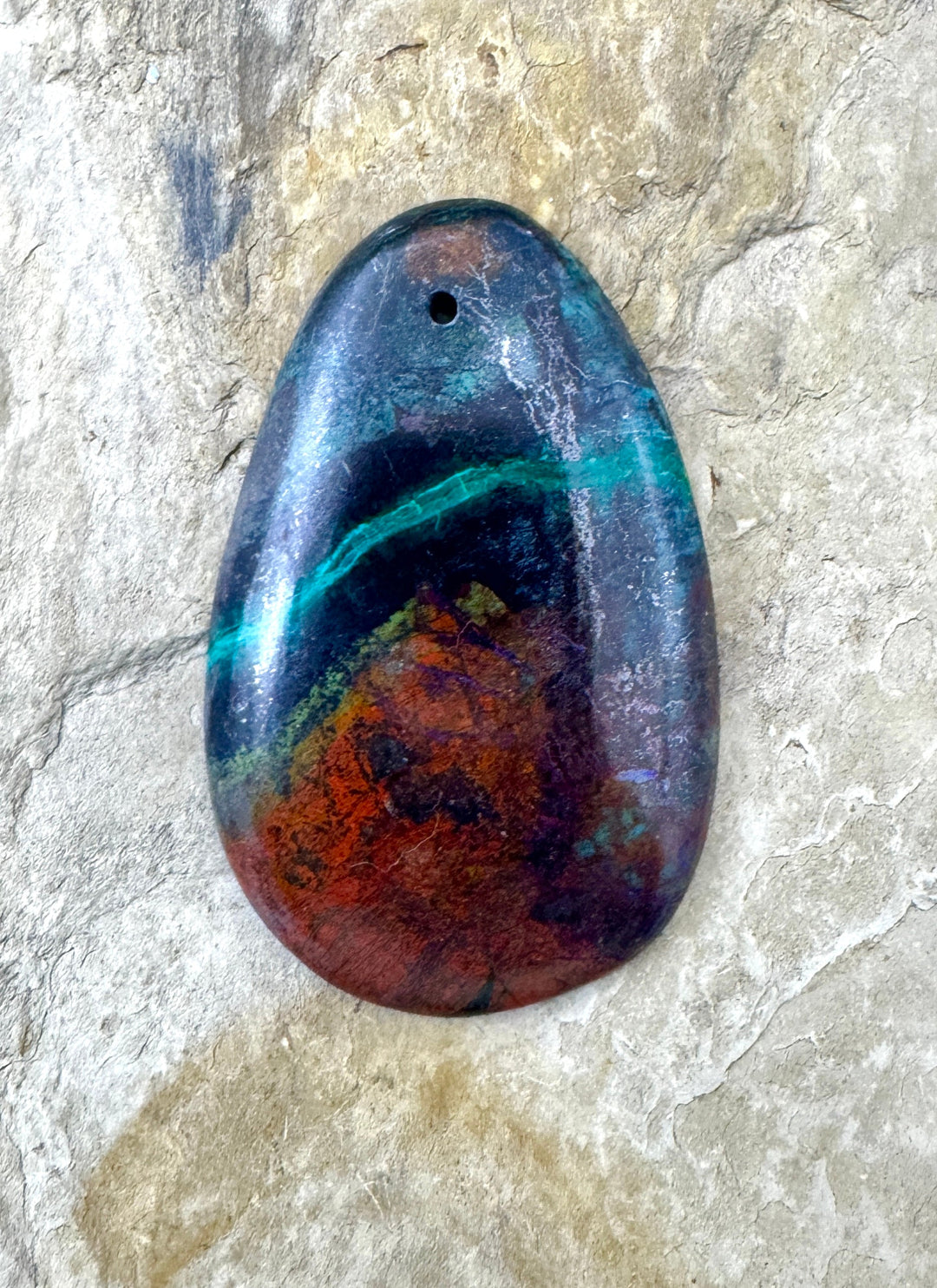 AAA + Sonora Sunrise (Mexico) HUGE Focal Pendant 37x58mm